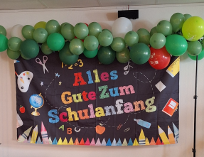Schulanfang, Einschulung Verleih Dekoration
